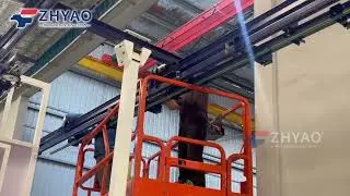 Indonesia Semi automatic powder coating line for roller shutters