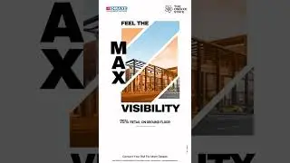 Feel The MAX VISIBILITY | OMAXE Dwarka Stadium 19B  #realestate #investing #ytshorts #property