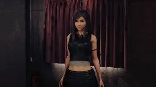 Final Fantasy VII Remake PC Mods: Advent Children Tifa