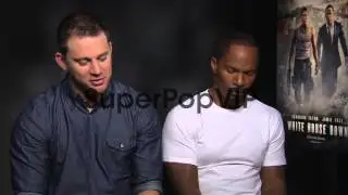 INTERVIEW - Channing Tatum and Jamie Foxx on Joey King wh...