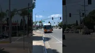 OC Bus route 76 EB Talbert @ Magnolia 8/1/23