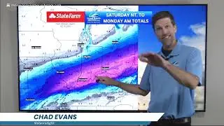 January 24, 7:45 PM Weather Video Forecast