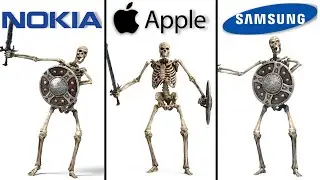 skeleton banging shield but famous phone ringtones