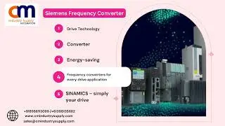 Siemens Frequency Converter for CMIndustrySupply Automation