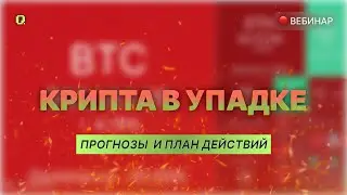 КРИПТА ПАДАЕТ. Время паниковать или докупать больше? Прогнозы и планы на год