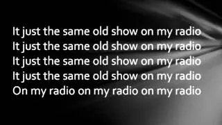 The selector on my radio (LYRICS ON SCREEN)