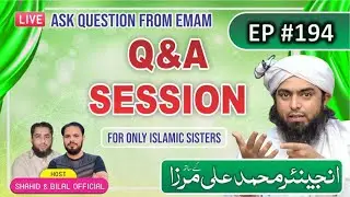 194-Live Q & A Session With Engineer Muhammad Ali Mirza (30-Jan-2026) | Shahid and Bilal Official