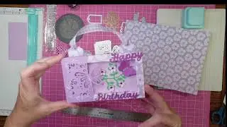 Butterfly Shadow Box using a We R Makers Punch Board