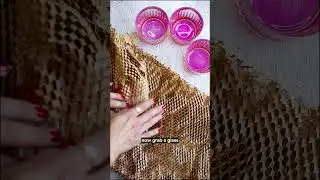 Packing fragile glassware