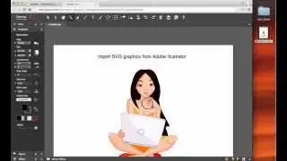 Janvas - Import SVG graphics from Adobe Illustrator