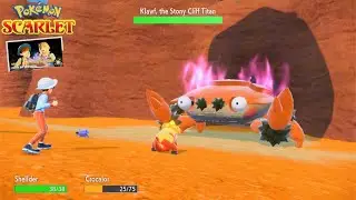 Pok&eacute;mon Scarlet & Violet - Giant enemy CRAB! Klawf the Stony Cliff Titan 