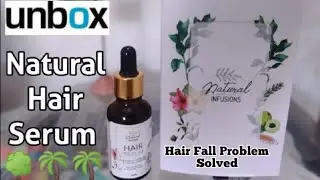 Natural Infusions Hair Serum ✌️ | Stop Hair Fall | How To Control Hair Fall  @naturalinfusions