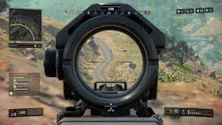 My longest snipe in BO4 Blackout (300m)