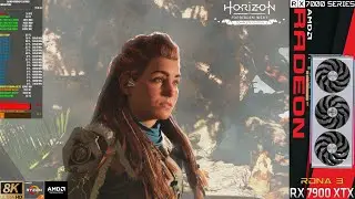Horizon Forbidden West FSR 3.1 8K | 7900 XTX | R9 7950X 3D