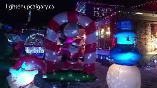 Lighten UP Calgary &ndash; The Best Residential Christmas Light Displays in and around Calgary.