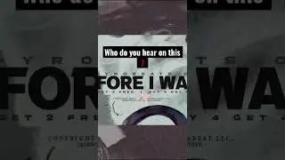 Who could you hear on this one?? @PyroOnDaBeat