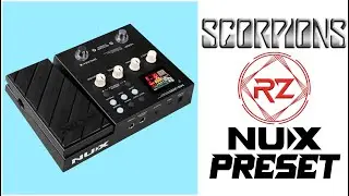 SCORPIONS Preset NuX MG 300 😎