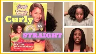 Flat Iron Tutorial: feat. Beautiful Textures Naturally Straight Texture Manageability System