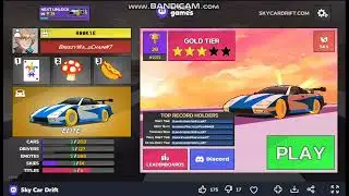 Sky Car Drift (2023) by Plum Games