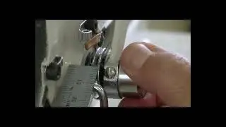 How to adjusting thread take up spring tension purl stitching of JUKI LBH-1790 Button Hole Machine&rsquo;s