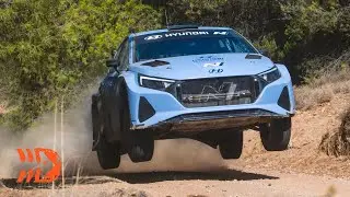 Oliver Solberg TESTING - WRC Acropolis Rally Greece