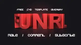 [FREE] C4D Epic Text Template