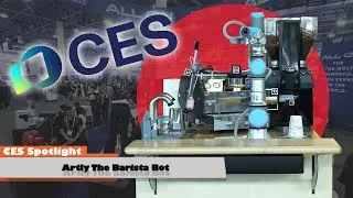 CES 2025 - Get Coffee From Artly - The Barista Bot
