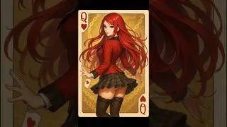 Kunoichis in Kakegurui-style card queens. Who's your favorite Gamble queen ?