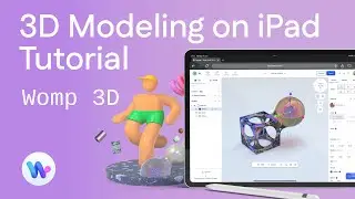 Easy 3D Modeling on your iPad 🌟
