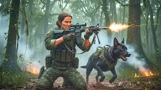 They Laughed at the Female Sniper — Then She and Her K9 Erased the Enemy in Minutes