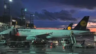 Extreme landing in Munich with a Lufthansa A320-200, in RFS
