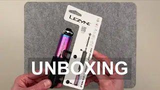 Ручной велосипедный насос Lezyne Pocket Drive Pro HV - Распаковка (4K)