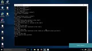 Accepting input from the user in Python