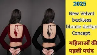 Trending velvet blouse design collection new ideas! /Velvet blouse 💡@FashionBazar1.1M_Art