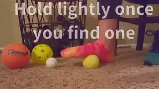 Foot (myofascial release/ self-massage) warmup with large ball - foot pain relief - Mai Trainer