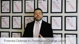 Potential Defense to Prostitution Case (John)