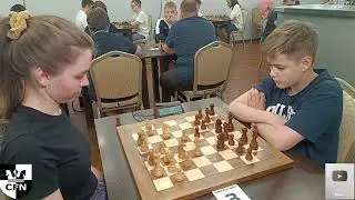 WFM Fatality (2028) vs R. Dedkov (1956). Chess Fight Night. CFN. Rapid
