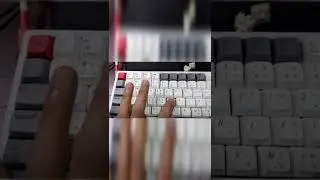 Gazzew Boba LT vs Gateron Ink Black v2 #shorts #keyboard #switch