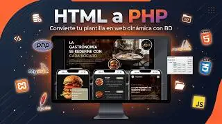 How to Convert an HTML Template to PHP and MySQL Step-by-Step (2026)