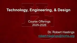 Program of Studies TED 25-26