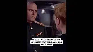 10 Old Hollywood Stars Who SECRETLY Hid Baldness with Wigs#shorts #actor #longervideos
