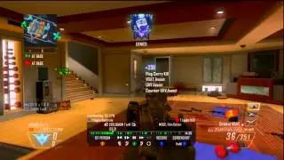 black ops 2: 100+ kills | Nuclear | Non Lethals | best way to rank up | 22000 score game