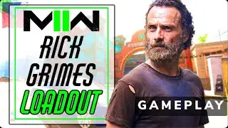 Modern Warfare 2 - Rick Grimes AK47 & Basilisk Class Setup