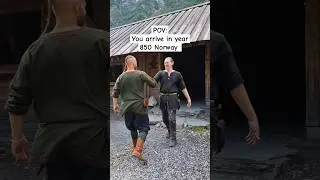 POV: You arrive at a viking village in Norway in year 850 ⚔️   #vikingage  #historyvikings #vikings