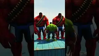 Hulk vs redhulk amazing fight👈😱 ep02 #gta5  #gtacinematic  #gtavmods  #gtayoutuber  #gtavfunny