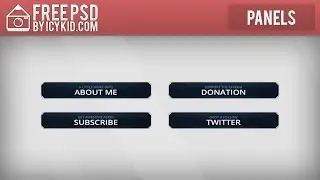 Free Twitch Panels - TimTheTatman Panels - PSD - Free Download
