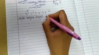 rupaka tALam 3rd speed explained