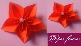 Unique Paper Flower Making/Paper Craft ideas/Flower Making...