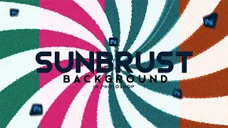 Easy Way to make SUNBRUST Background