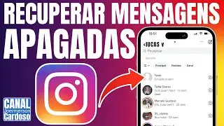 Como Recuperar Conversas Apagadas do Instagram - GUIA COMPLETO!